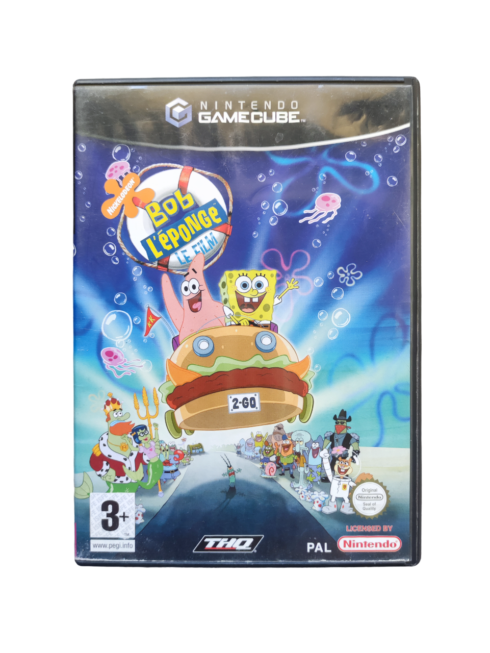 Pack 2 Jeux PC : Bob L'Éponge Le Film + Jimmy Neutron - Neuf Sous Blister - PEGI 3